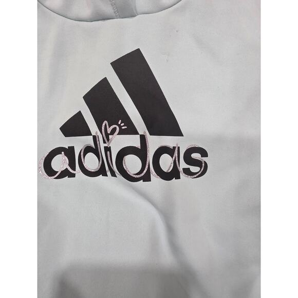 Adidas girls hoodie and tight set size 4 - Picture 1 of 3